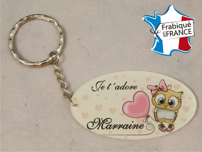Cadeau personnalisé Parrain & Marraine Baptême Communion