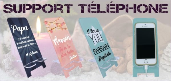 Banniere Noel - support telephone